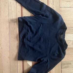 lululemon athletica Black Crop Top